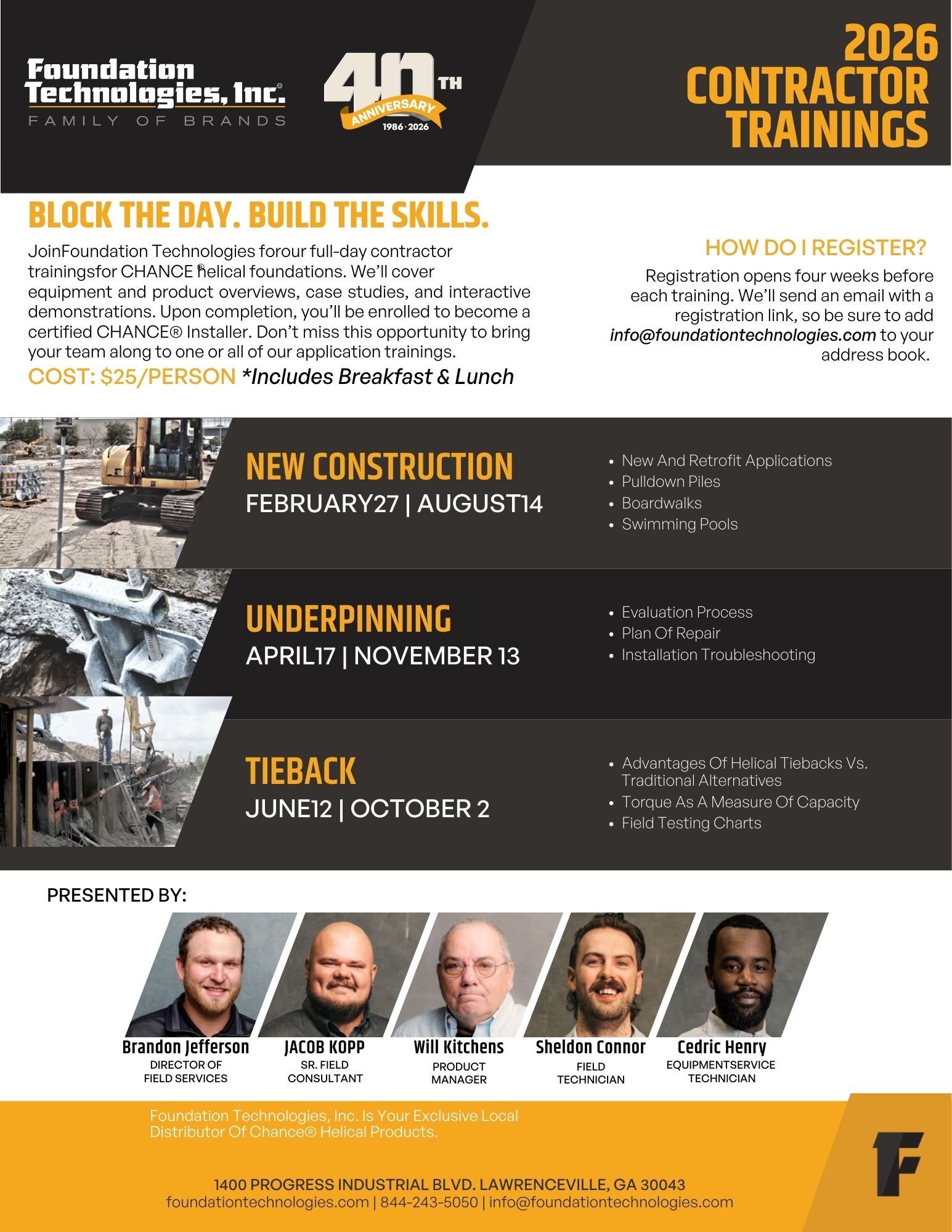 2026 Engineering Seminars Save the Date Save the Date flyer